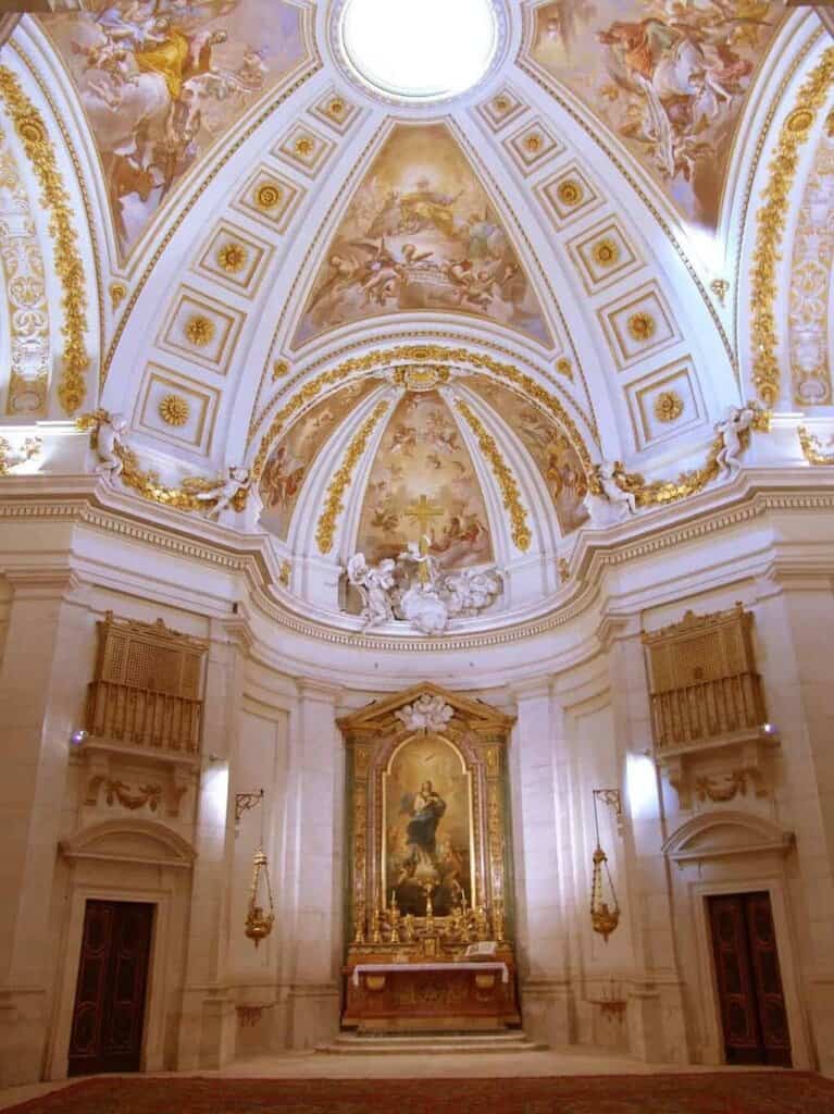 Restauración de la Capilla del Palacio Real de Aranjuez