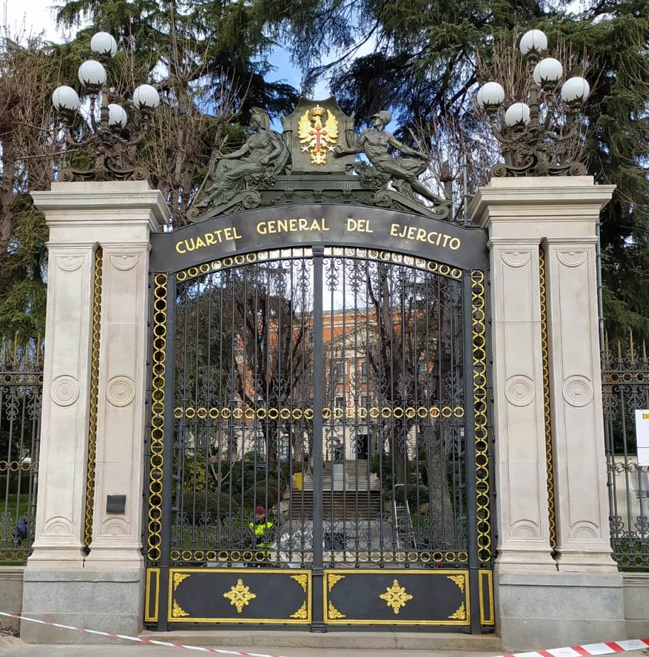 Restauración de la Puerta de Embajadores del Palacio de Buenavista Restauración de la Puerta de Embajadores del Palacio de Buenavista